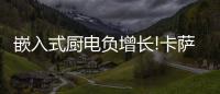 嵌入式厨电负增长!卡萨帝
：唯一逆势增长份额创新高
