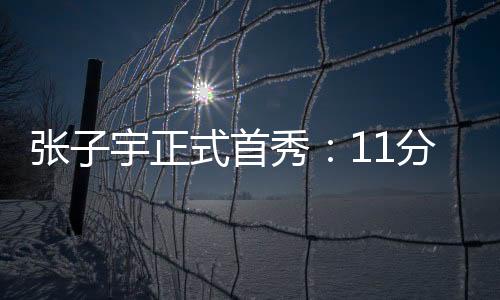 张子宇第二节仅送出1次助攻