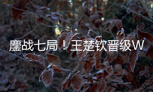 局王晋级决赛成功晋级决赛