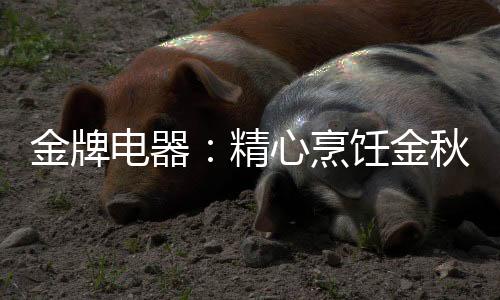 亦是金牌精心金秋甜中带甜的