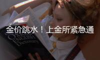 金价跳水�！上金所紧急通知
