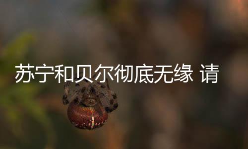 底无动连贝尔本人都无法满意