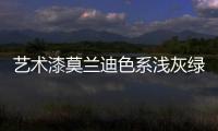 艺术漆莫兰迪色系浅灰绿
，淡雅不失大气活力
