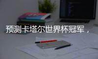 预测卡塔尔世界杯冠军，哪个模型更准确？