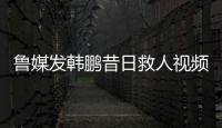 鲁媒发韩鹏昔日救人视频	：2020年韩鹏10秒捞起落水男童