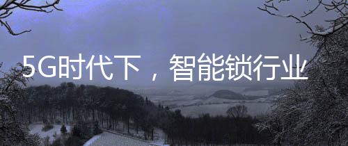 代下初期的突破智能门锁