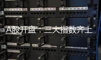 A股开盘
：三大指数齐上涨