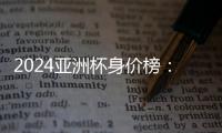 2024亚洲杯身价榜：金玟哉6000万欧居榜首